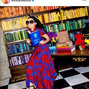 SOLD SOLD. Beautiful tie neck ruffled floral dress